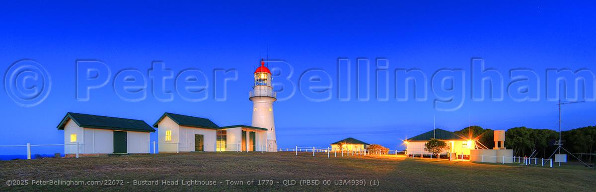 Peter Bellingham Photography Bustard Head Lighthouse - Town of 1770 - QLD (PB5D 00 U3A4939) (1)